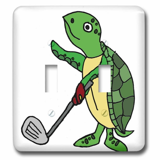 3dRose lsp_200462_2 Fun Sea Turtle Swimming in Tropical Drink Double Toggle Switch 3dRose lsp_200462_2 Fun Sea Turtle Swimming in Tropical Drink Double Toggle Switch